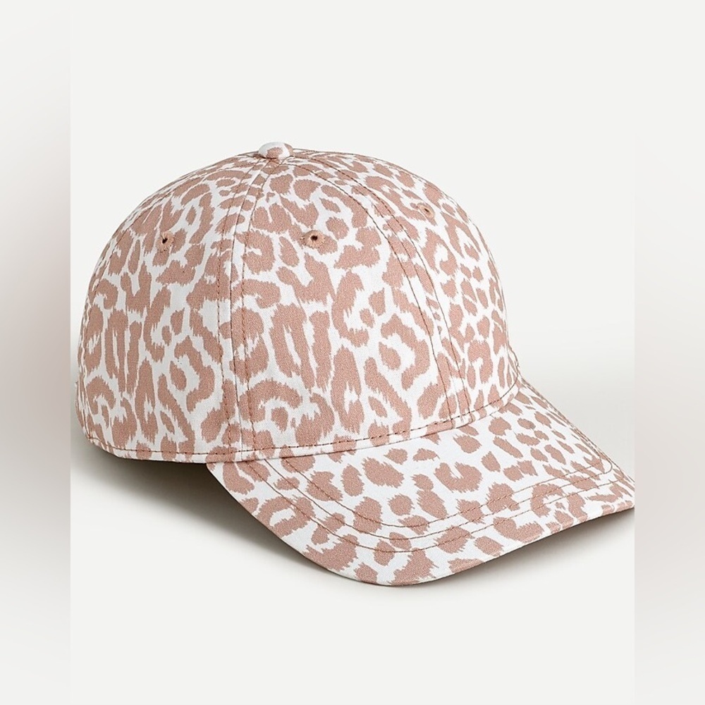 J. Crew animal Printed cotton baseball hat One Size